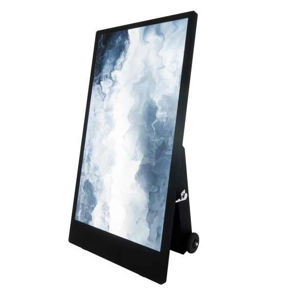 55” A-shapedOutdoor Portable digital signage - Image 3