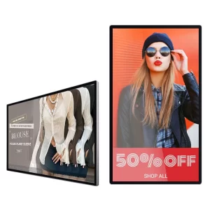 32-98" LCD wall-mounted digital signage advertising machine