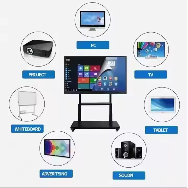 55-100" conference tablet education and training machine - Image 5