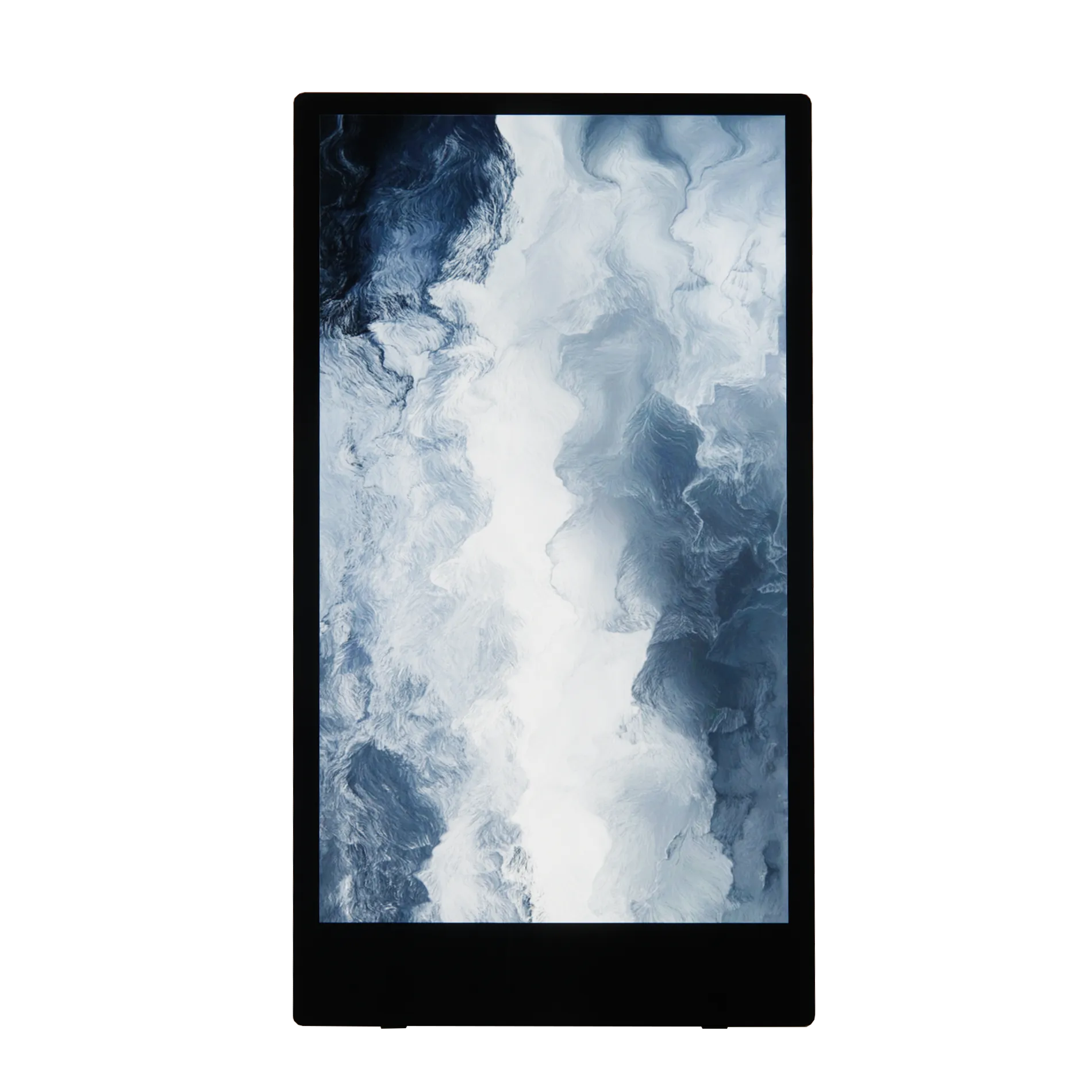 55” A-shaped Outdoor Lithium battery portable digital signage - Image 3