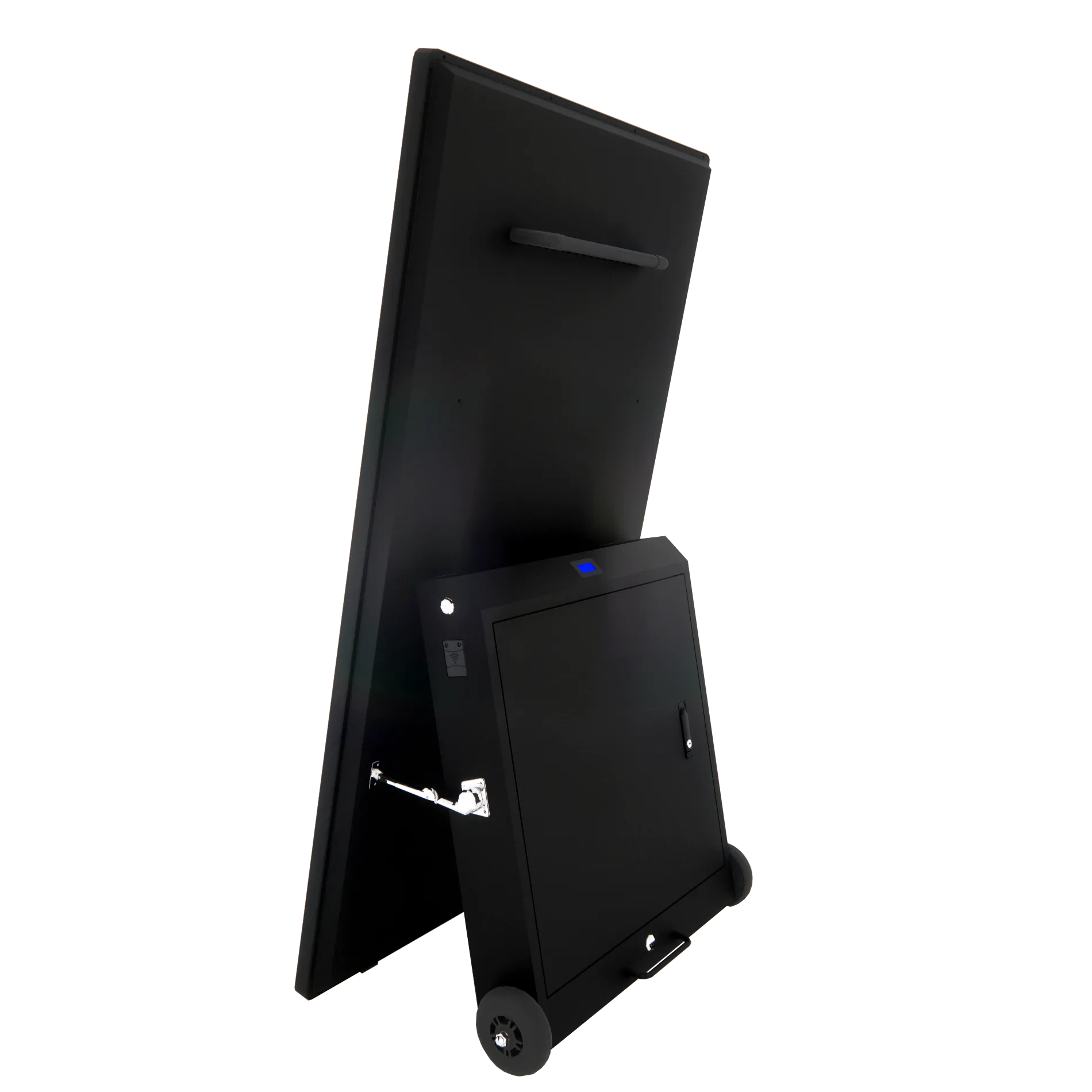 55” A-shaped Outdoor Lithium battery portable digital signage - Image 5