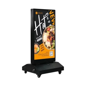 43-inch indoor Lithium battery double-sided Advertising Display Screen