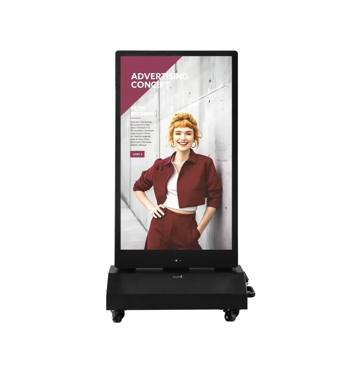 43" Lithium battery outdoor double-sided digital signage(Air-cooled model)