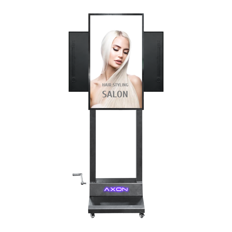 Redefining Spatial Value: The 360° Dual-Sided Intelligent Rotating Window Display